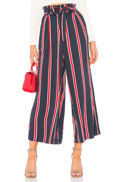 Shop Minkpink Nautica Cropped Pant In Multi