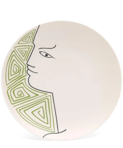 Shop Raynaud Jean Cocteau Beatrice Coupe Plate In Pink
