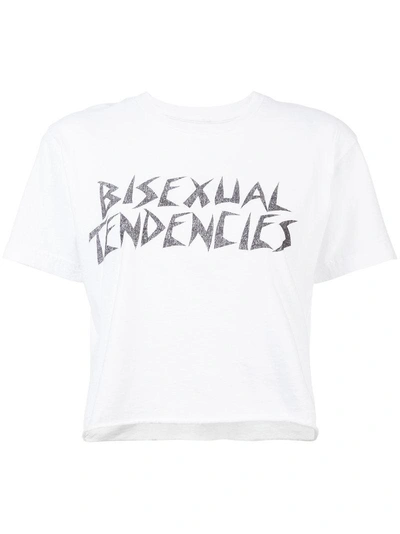 Shop Local Authority Bisexual T-shirt - White
