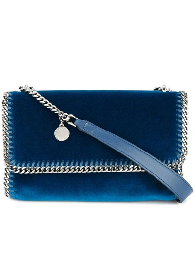 Shop Stella Mccartney Falabella Shoulder Bag - Blue