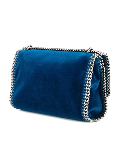 Shop Stella Mccartney Falabella Shoulder Bag - Blue