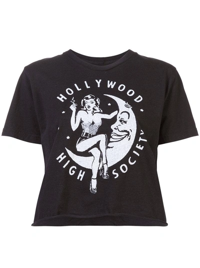 Shop Local Authority Hollywood T-shirt - Black