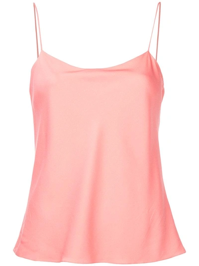 Shop The Row Spaghetti Strap Top In Pink
