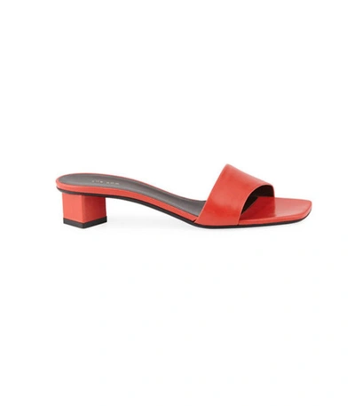 Shop The Row Chocolate Slide In Red