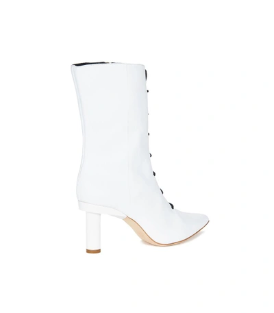 Shop Tibi White/black Multicolor Adrian Boots