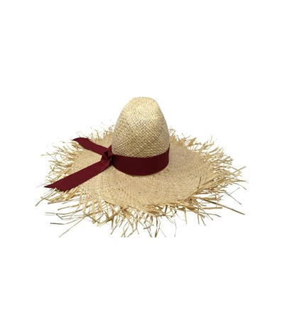 Shop Gigi Burris Natural/cherry Ete Hat