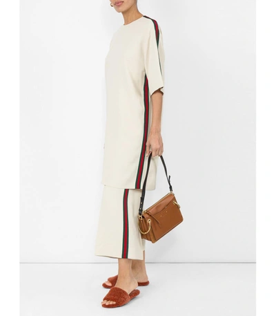 Shop Gucci Culotte Pant In Neutral