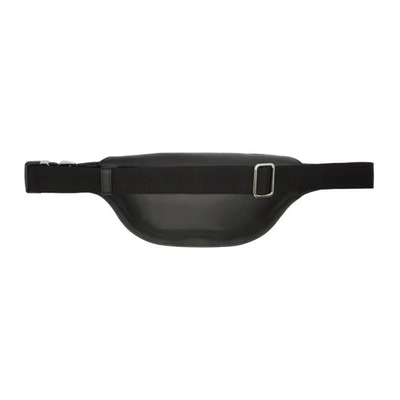 Shop Alexander Mcqueen Black Harness Belt Bag In 1000 Black