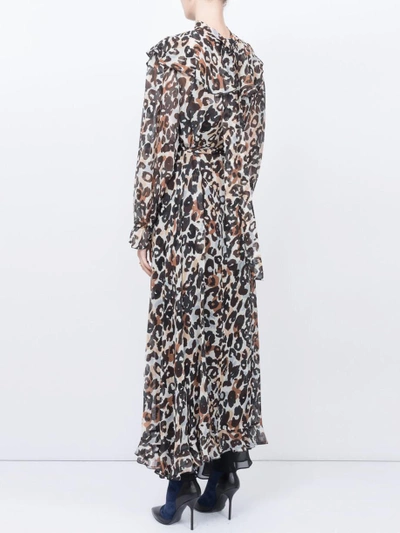 Shop Sonia Rykiel Leopard-print Maxi Dress