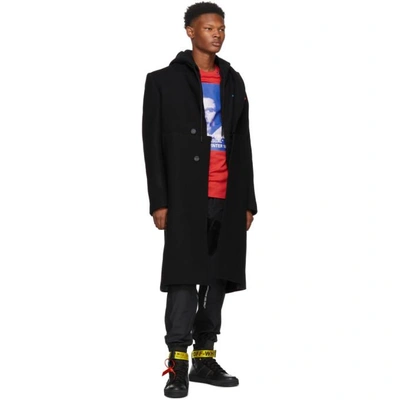 Shop Off-white Black Gore-tex® Track Pants In 1001 Blk/wt