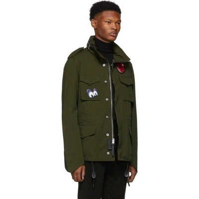 Shop Coach 1941 Green Disney Edition M65 Jacket In Military