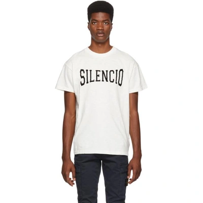 Shop Nasaseasons White Silencio T-shirt