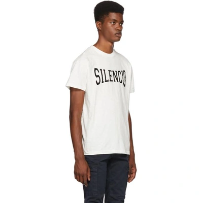 Shop Nasaseasons White Silencio T-shirt
