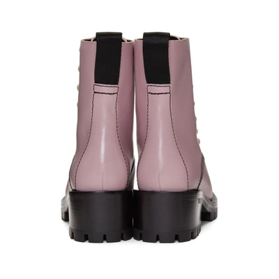 Shop 3.1 Phillip Lim / フィリップ リム 3.1 Phillip Lim Pink Pearl Lug Hayett Boots In Bl650 Bloss