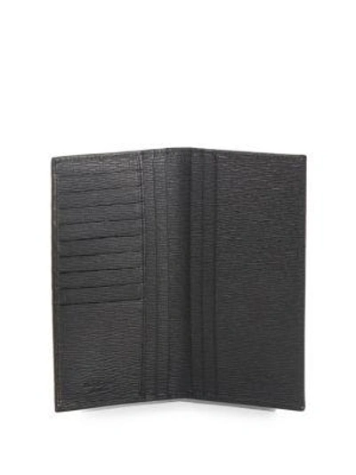 Shop Ferragamo Breast Pocket Wallet In Black