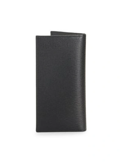 Shop Ferragamo Breast Pocket Wallet In Black