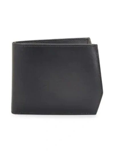 Shop Corthay Men's Peter Classic Leather Bi-fold Wallet In Gunmetal