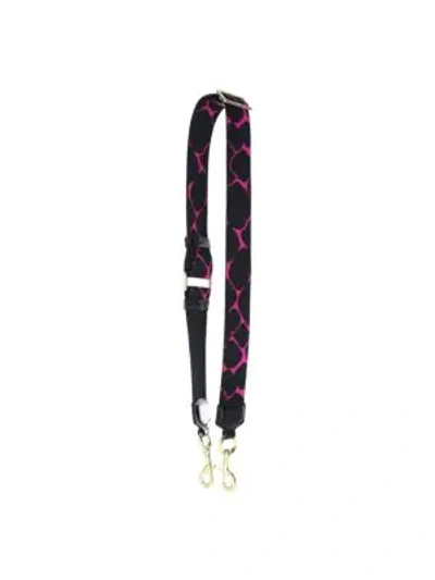 Shop Marc Jacobs Abstract Diamond Webbing Shoulder Strap In Multi