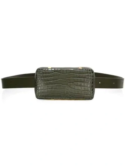 Shop Lutz Morris Evan Convertible Belt Bag In Olive
