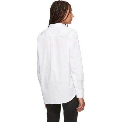 Shop Valentino White Heart Shirt