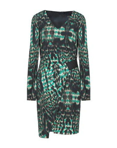 Shop Class Roberto Cavalli Short Dresses In Green