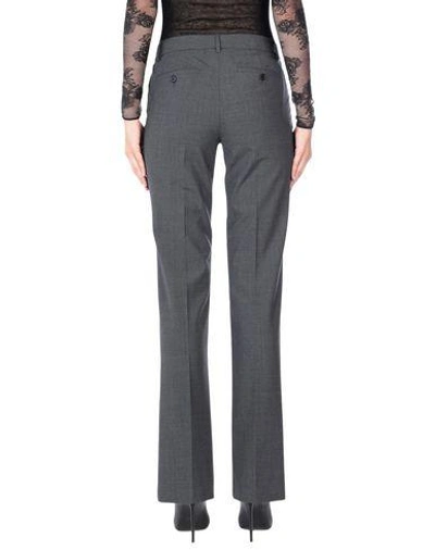 Shop Theory Woman Pants Lead Size 10 Wool, Elastane In Grey