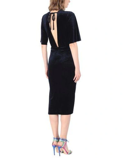 Shop Bec & Bridge Knee-length Dress In Dark Blue