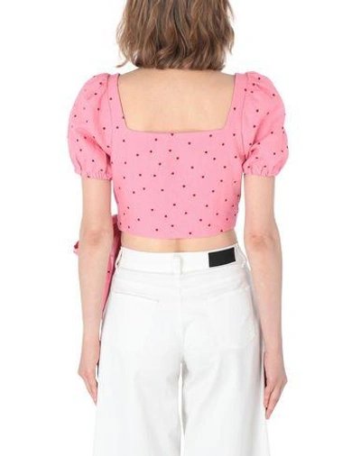 Shop Bec & Bridge Linen Shirt In Pink