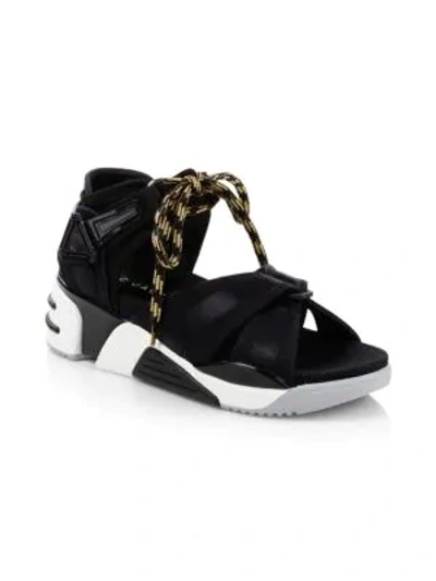 Shop Marc Jacobs Somewhere Sock Sport Sandals In Black