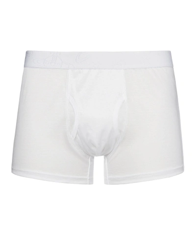 Shop Vivienne Westwood White Boxer Shorts