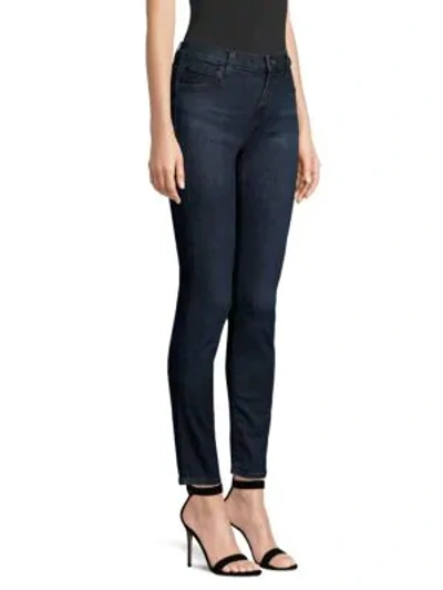 Shop J Brand Maria High-rise Sustainable Skinny Jeans In Commit