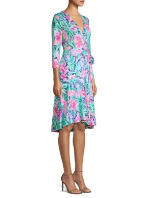 rozaline wrap dress