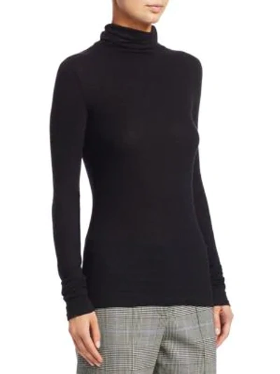 Shop Theory Slim Turtleneck Sweater In Black