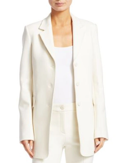 Shop Theory Cardinal Blazer In Ivory