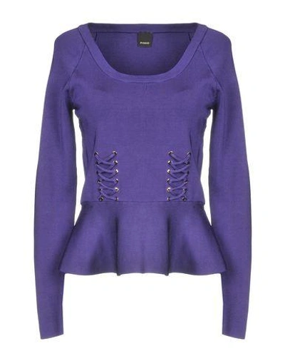 Shop Pinko Sweater In Purple