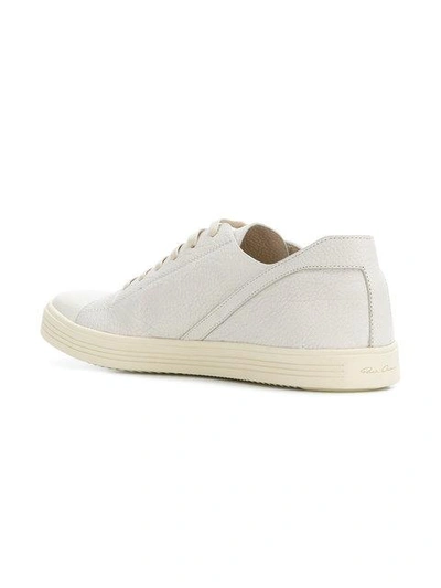 Shop Rick Owens Sisyphus Geothraser Sneakers In White
