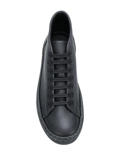 Shop Lanvin High-top-sneakers In Black