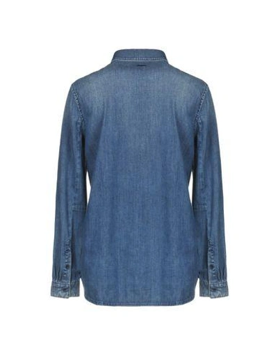 Shop Calvin Klein Jeans Est.1978 Denim Shirt In Blue