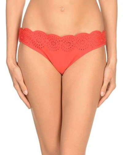 Shop Stella Mccartney Bikini Bottoms In Red