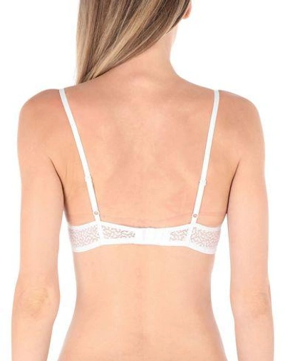 Shop Dkny Bra In White