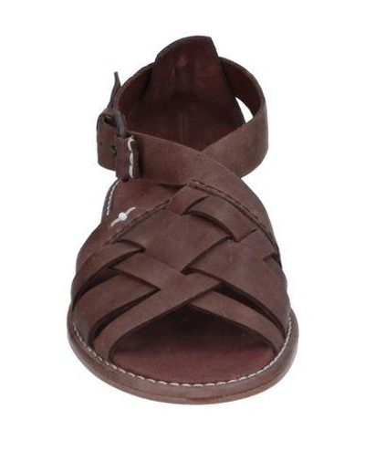 Shop Henry Beguelin Sandals In Brown