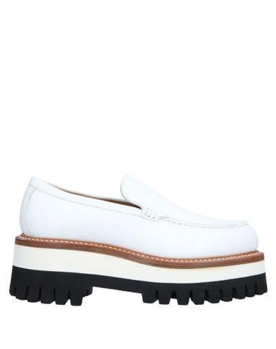 Shop Cappelletti Loafers In White