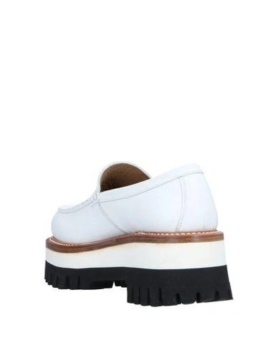 Shop Cappelletti Loafers In White