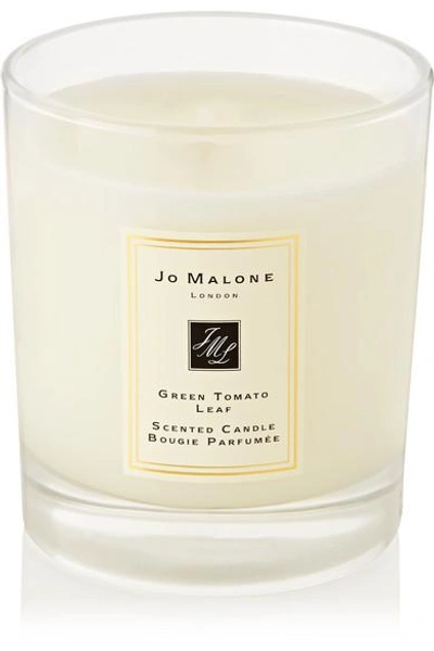 Shop Jo Malone London Green Tomato Leaf Scented Home Candle, 200g In Colorless