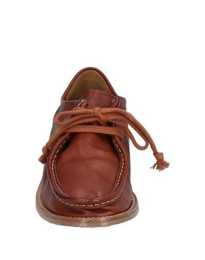 Shop Ndc Laced Shoes In Brown