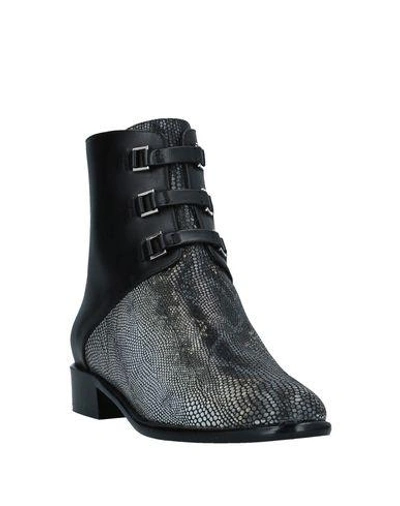 Shop Emporio Armani Ankle Boot In Black