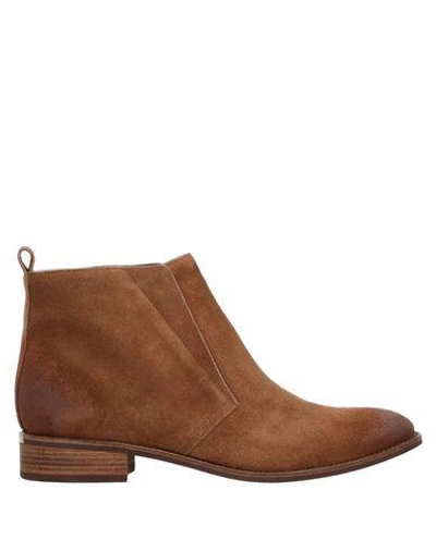 Shop Michael Michael Kors Ankle Boots In Brown