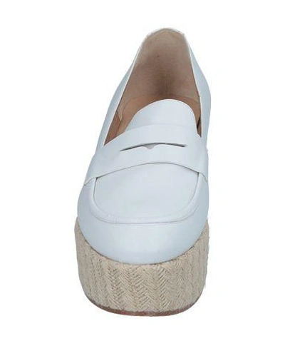 Shop Gabriela Hearst Loafers In White