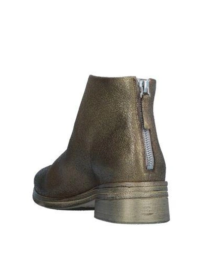 Shop Marsèll Ankle Boot In Gold