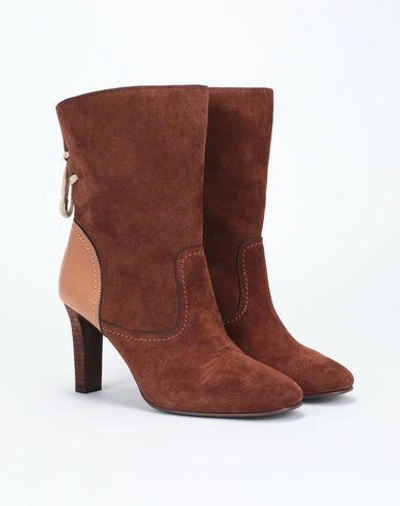 Shop See By Chloé Ankle Boots In Brown